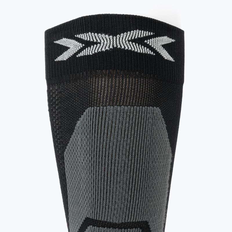 Șosete de schi pentru femei X-Socks Ski Perform Otc x black/light grey 4