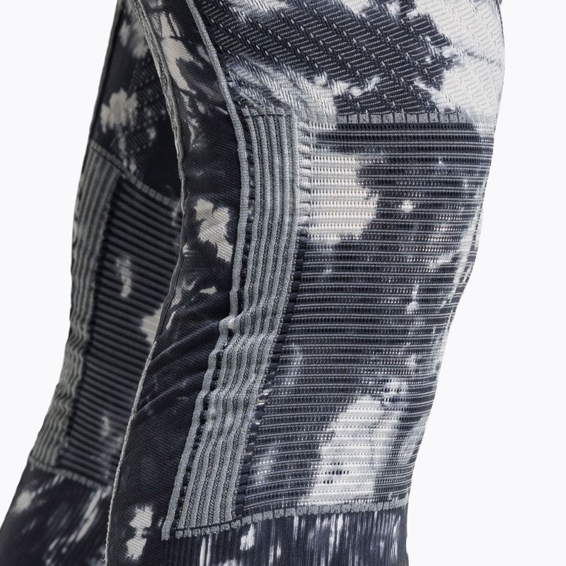 Pantaloni termoactivi X-Bionic Energy Accumulator Wild tiedye x black/fluo pink 5