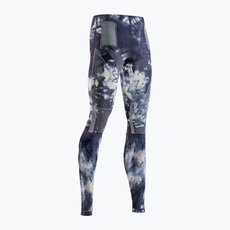Pantaloni termoactivi X-Bionic Energy Accumulator Wild tiedye x black/fluo pink 6