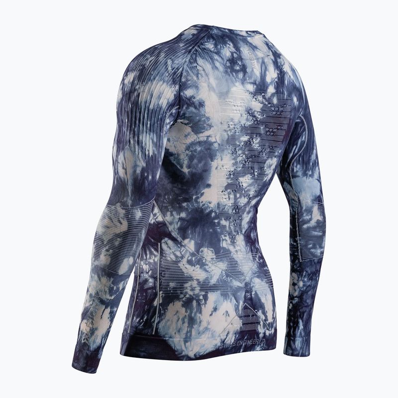 Bluză termoactivă X-Bionic Energy Accumulator Wild LS tiedye x black/x white 2