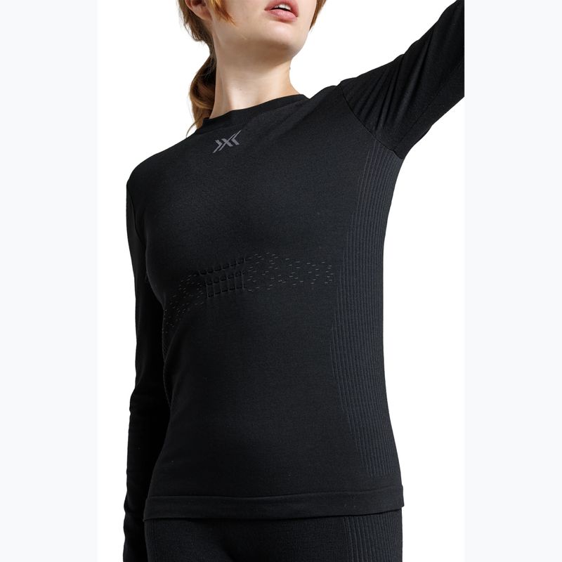 Longsleeve termoactiv pentru bărbați  X-Bionic Mightywool x black 8