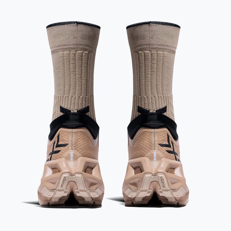 Încălțăminte de alergare + șosete X-Bionic Terraskin X01 sand/dark Sand 4