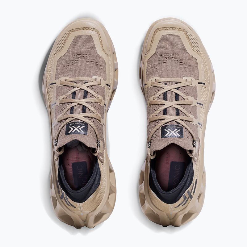 Încălțăminte de alergare + șosete X-Bionic Terraskin X01 sand/dark Sand 6