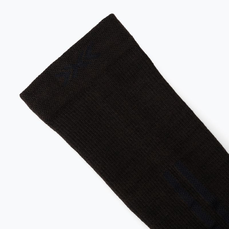 Șosete X-Socks Hike Discover Merino Crew brown/black 3
