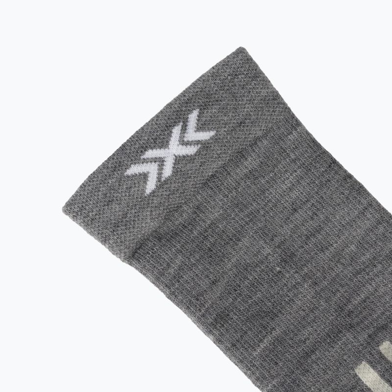 Șosete X-Socks Hike Discover Merino Crew seal grey/light sand 3