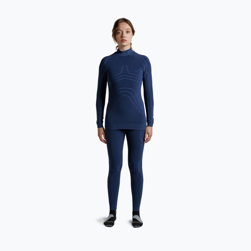 Longsleeve termoactiv pentru femei X-Bionic Heatloop marine 2