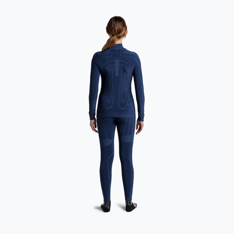 Longsleeve termoactiv pentru femei X-Bionic Heatloop marine 3