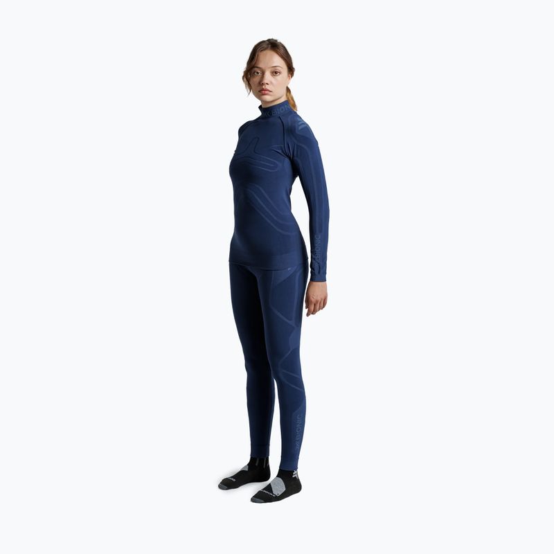 Longsleeve termoactiv pentru femei X-Bionic Heatloop marine 4