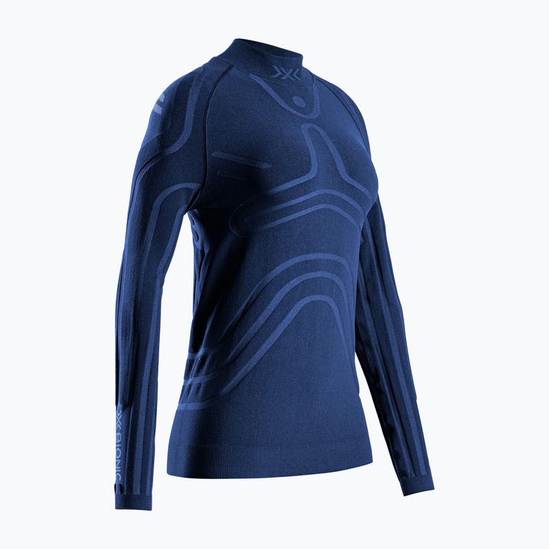Longsleeve termoactiv pentru femei X-Bionic Heatloop marine 9