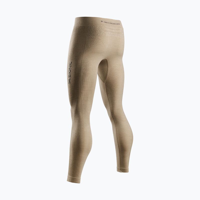 Pantaloni termoactivi pentru bărbați X-Bionic Mightywool sand 2