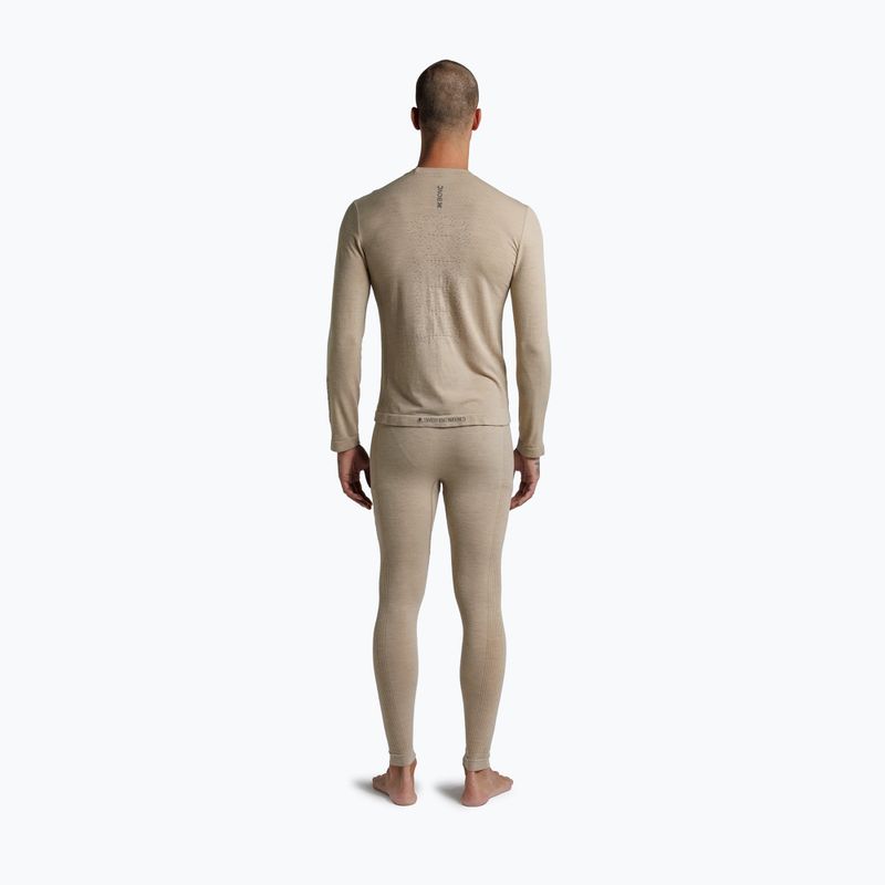 Longsleeve termoactiv pentru bărbați X-Bionic Mightywool sand 4