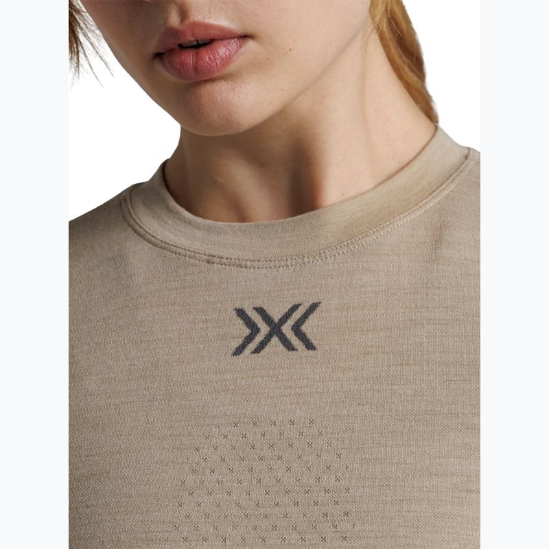 Bluză termică damă X-Bionic Mightywool sand 9