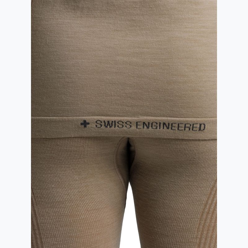 Longsleeve termoactiv pentru femei  X-Bionic Mightywool sand 10