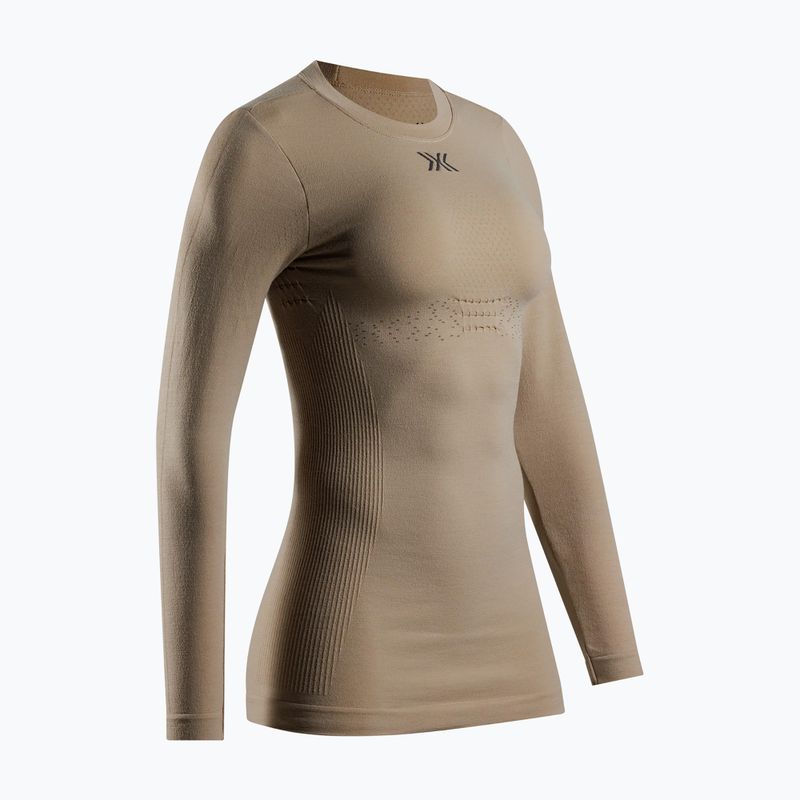 Bluză termică damă X-Bionic Mightywool sand 12