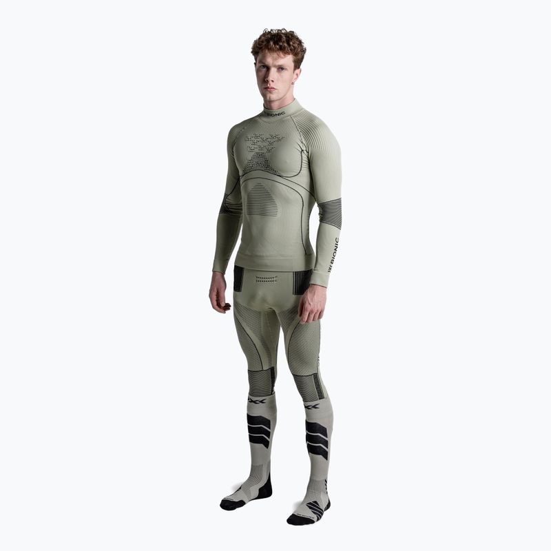 Bluză termoactivă pentru bărbați X-Bionic Accumulator 4.0  tea grey/black 2