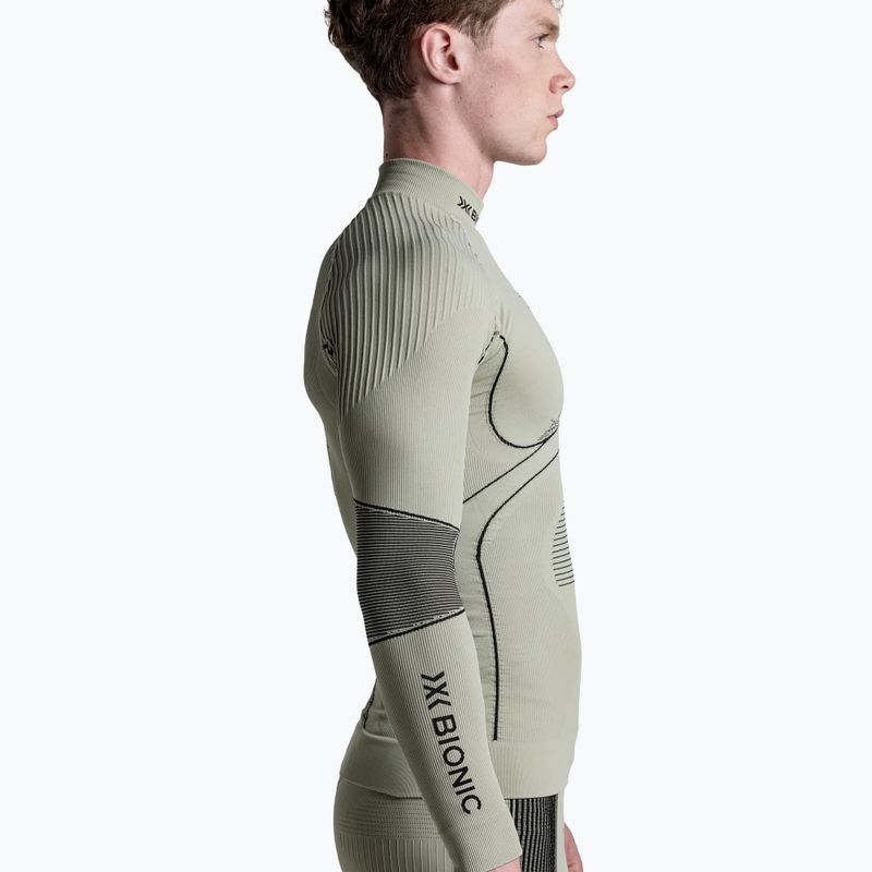Bluză termoactivă pentru bărbați X-Bionic Accumulator 4.0  tea grey/black 4