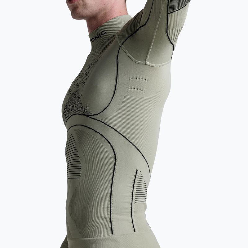 Bluză termoactivă pentru bărbați X-Bionic Accumulator 4.0  tea grey/black 5