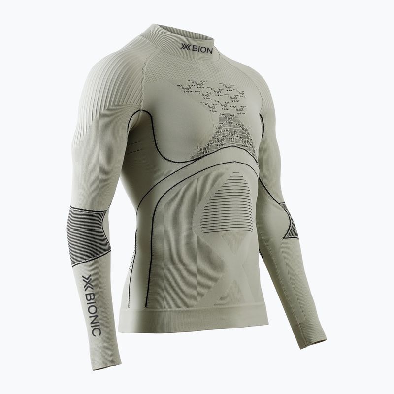 Bluză termoactivă pentru bărbați X-Bionic Accumulator 4.0  tea grey/black 12