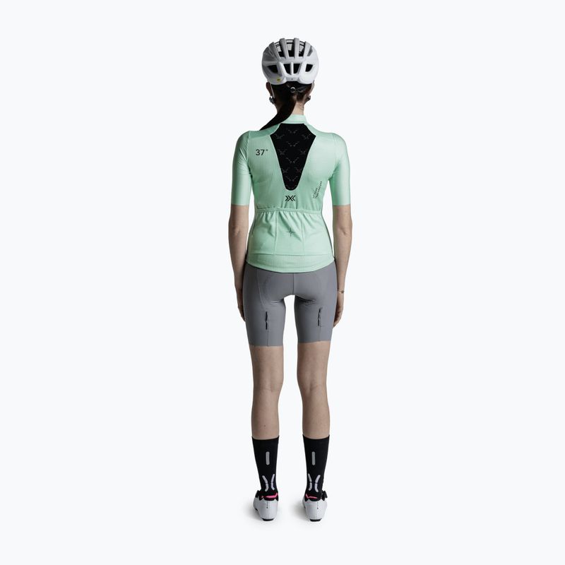 Tricou de ciclism pentru femei X-Bionic Corefusion Ride Jersey digital lime 3