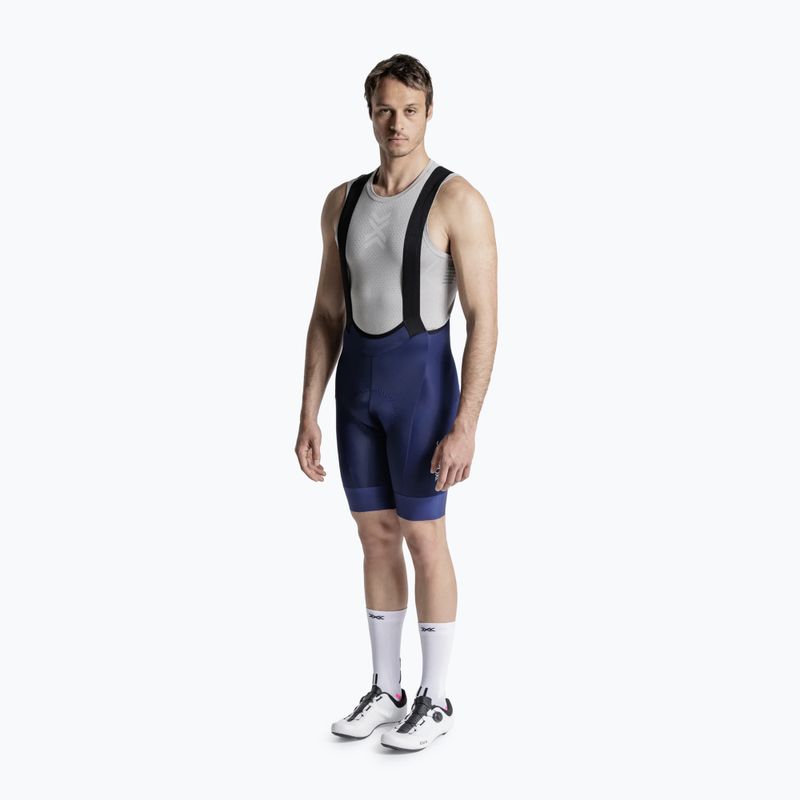 Pantaloni scurți de ciclism pentru bărbați X-Bionic Corefusion Ride Bib Shorts marine 2