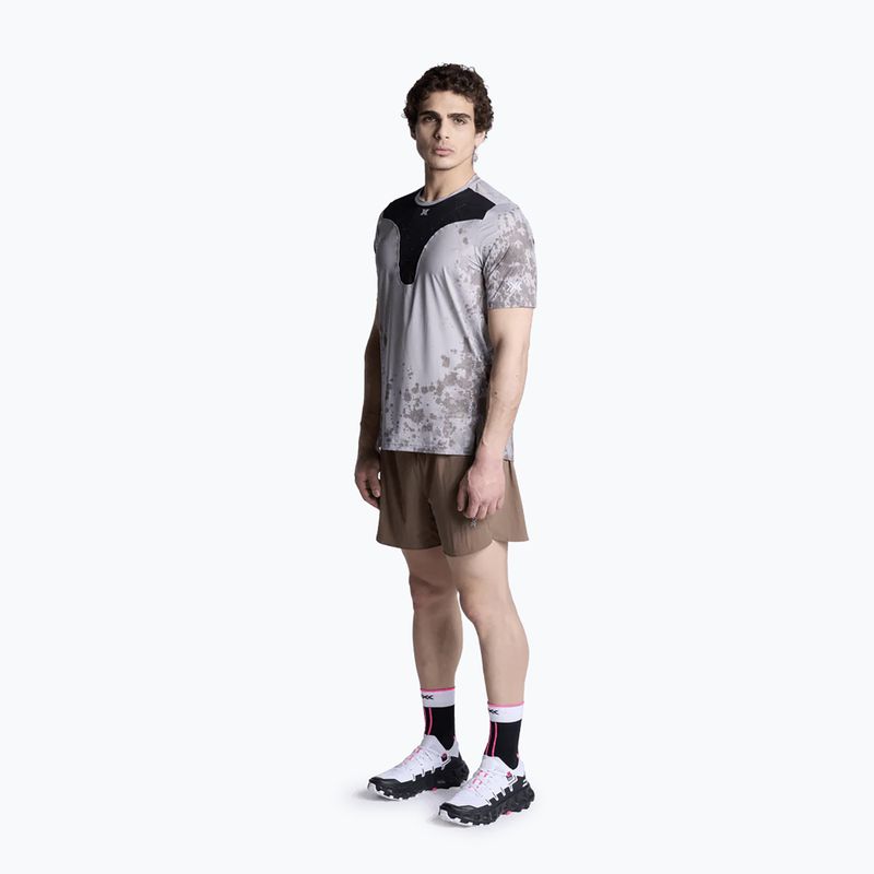Tricou de alergare pentru bărbați X-Bionic Corefusion Run sand/dirt 2