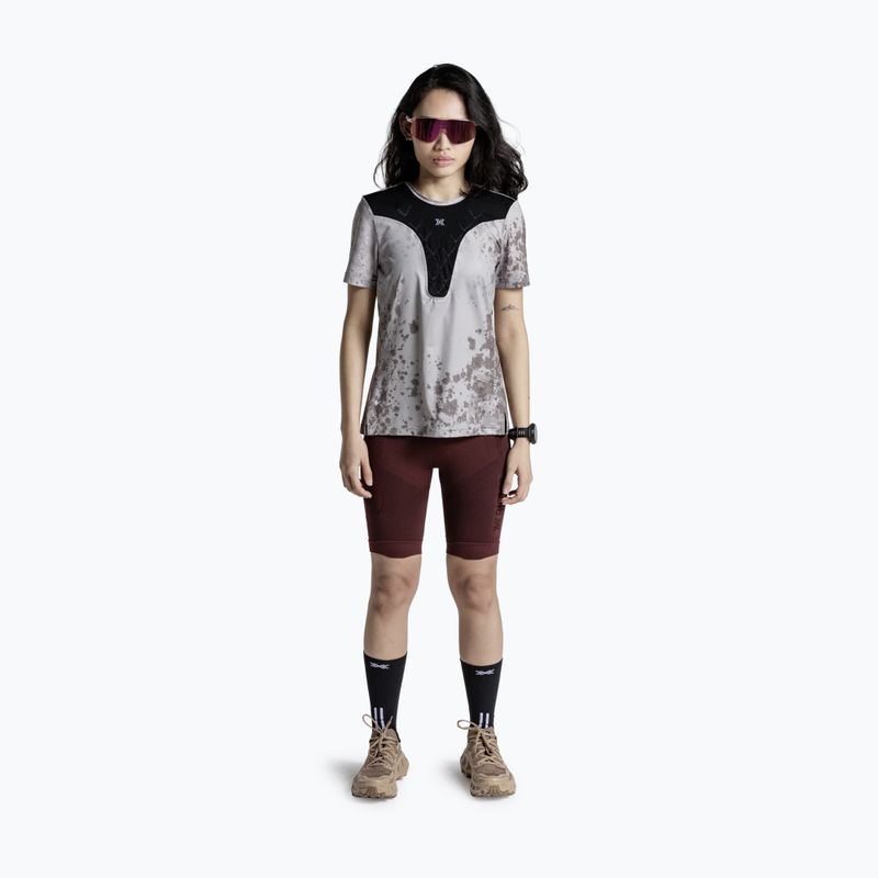 Tricou de alergare pentru femei X-Bionic Corefusion Run sand/dirt 2