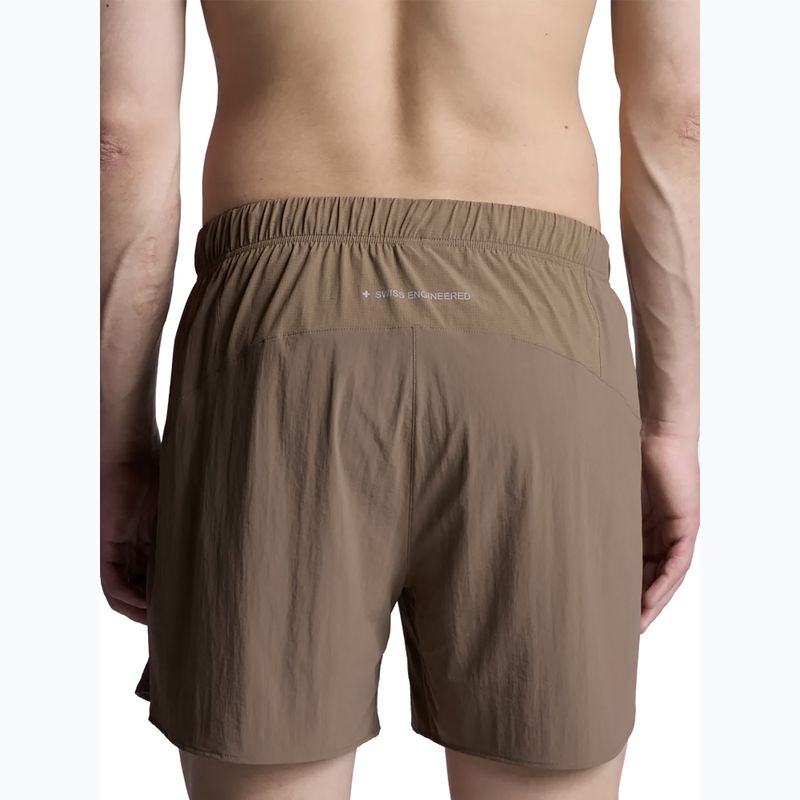 Pantaloni scurți de alergare pentru bărbați X-Bionic Corefusion Run Discover dark sand 6
