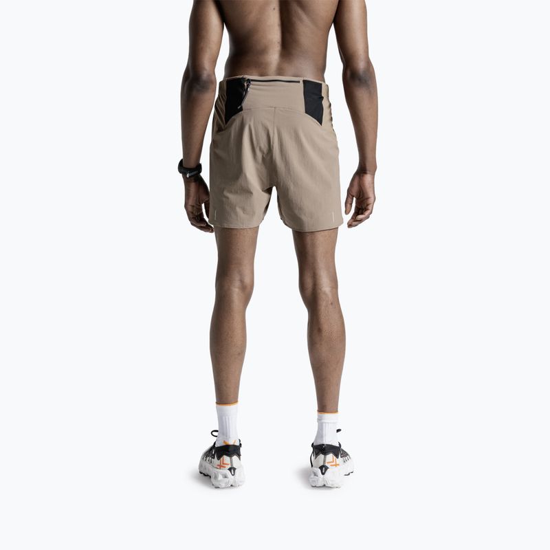 Pantaloni scurți de alergare pentru bărbați X-Bionic Corefusion Run Perform dark sand 3