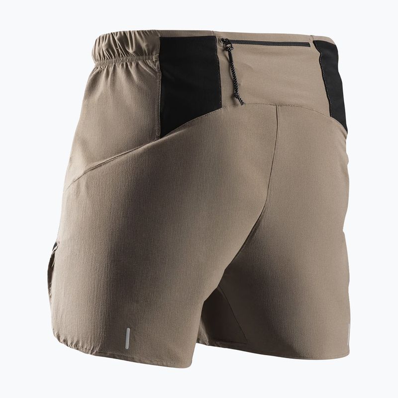 Pantaloni scurți de alergare pentru bărbați X-Bionic Corefusion Run Perform dark sand 7