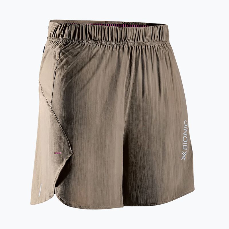 Pantaloni scurți de alergare X-Bionic Corefusion Run Perform dark sand 11