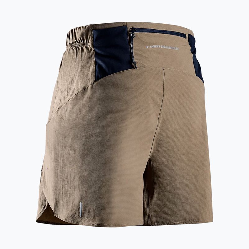 Pantaloni scurți de alergare X-Bionic Corefusion Run Perform dark sand 12