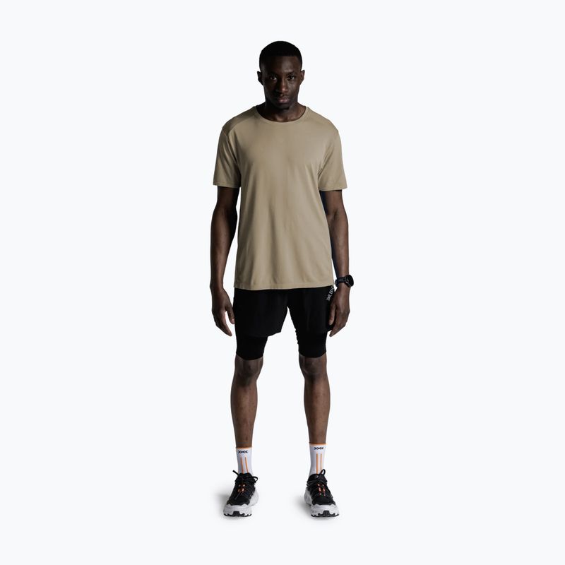 Tricou de alergare pentru bărbați X-Bionic Xceed Run Discover sand 2
