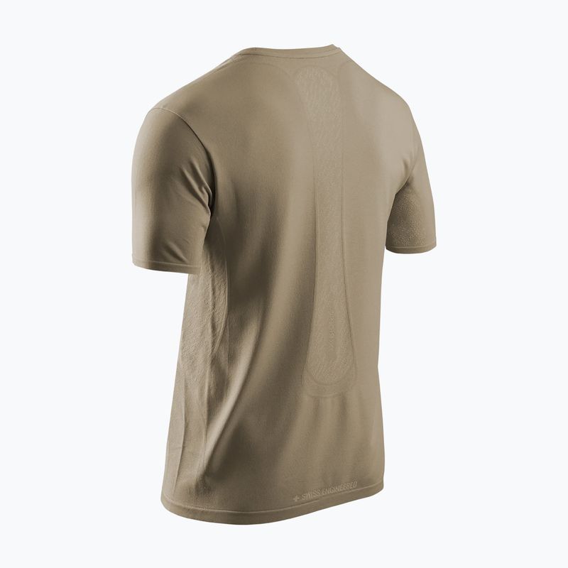 Tricou de alergare pentru bărbați X-Bionic Xceed Run Discover sand 9
