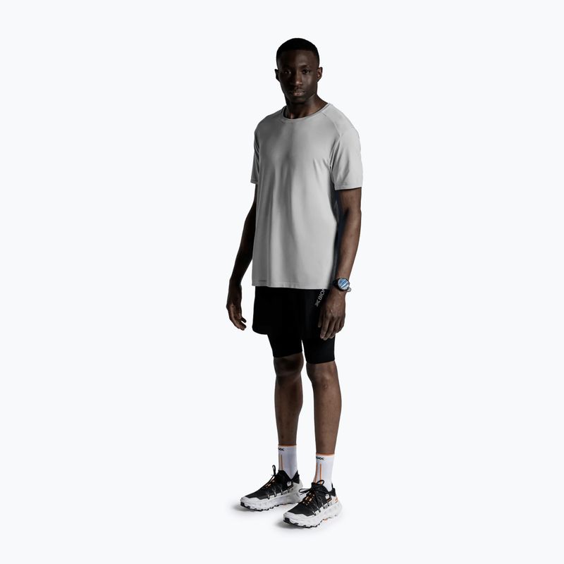Tricou de alergare pentru bărbați X-Bionic Xceed Run Discover seal grey 4