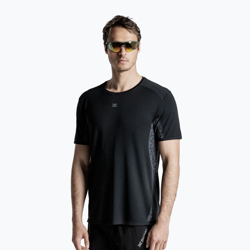 Tricou de alergare pentru bărbați X-Bionic Xceed Run Discover x black 5