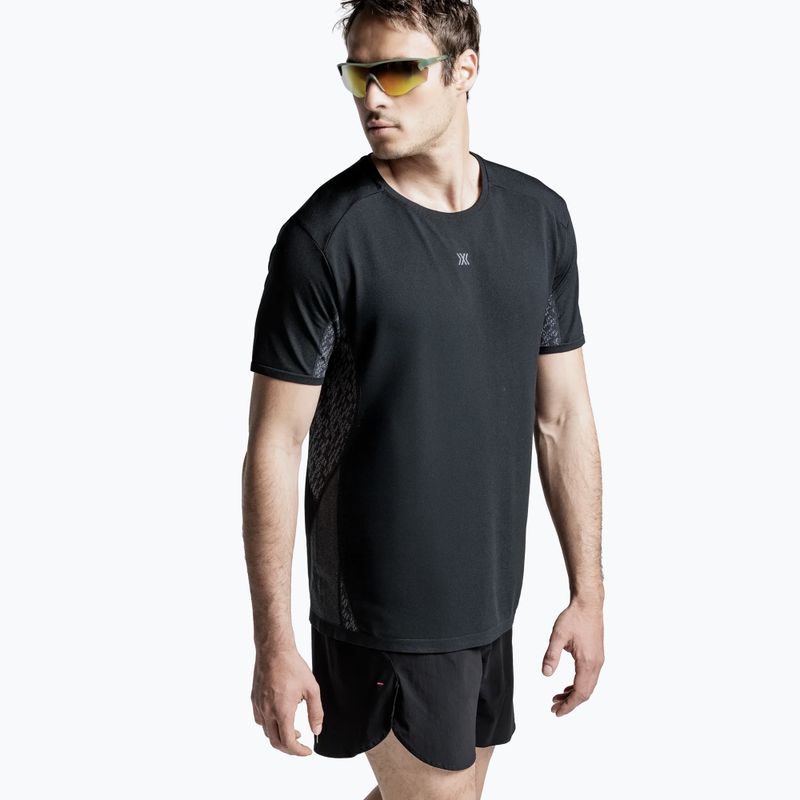 Tricou de alergare pentru bărbați X-Bionic Xceed Run Discover x black 6