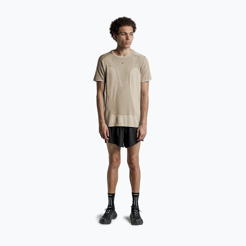 Tricou de alergare pentru bărbați X-Bionic Xceed Run Perform sand 2