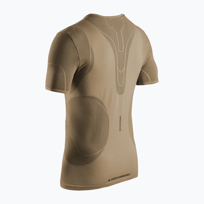Tricou de alergare pentru bărbați X-Bionic Xceed Run Perform sand 12