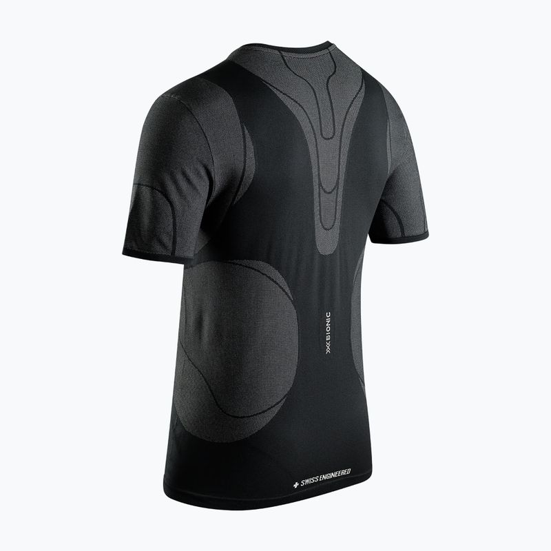 Tricou de alergare pentru bărbați X-Bionic Xceed Run Perform x black/x white 9