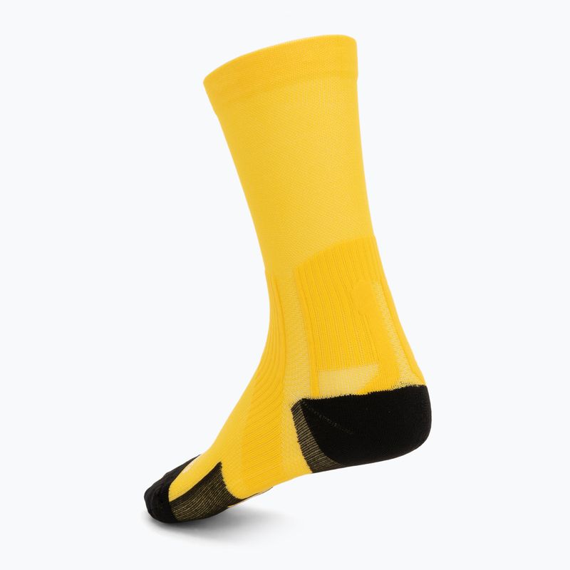 Șosete X-Socks Run Perform Crew flash yellow 2