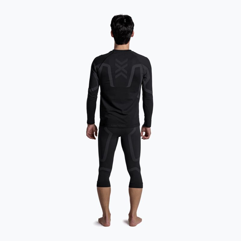 Bluză termoactivă pentru bărbați X-Bionic X-Ential Baselayer LS x black 3