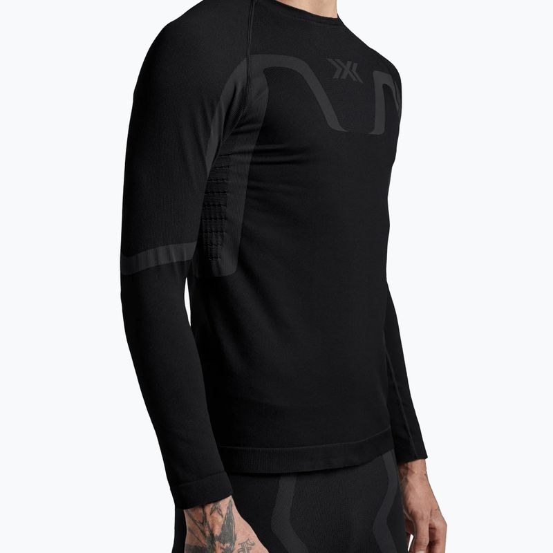 Bluză termoactivă pentru bărbați X-Bionic X-Ential Baselayer LS x black 4