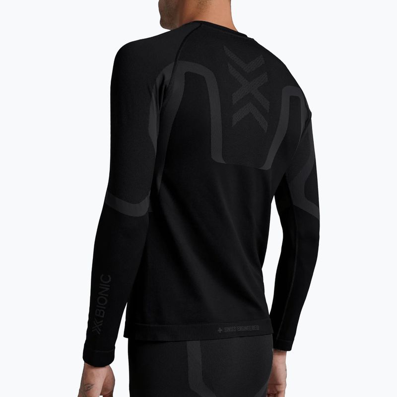 Bluză termoactivă pentru bărbați X-Bionic X-Ential Baselayer LS x black 5