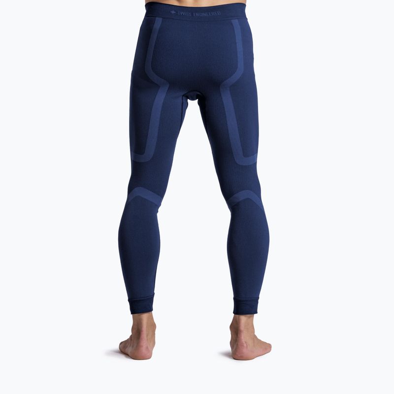Pantaloni scurți termoactivi pentru bărbați X-Bionic X-Ential Long marine 2
