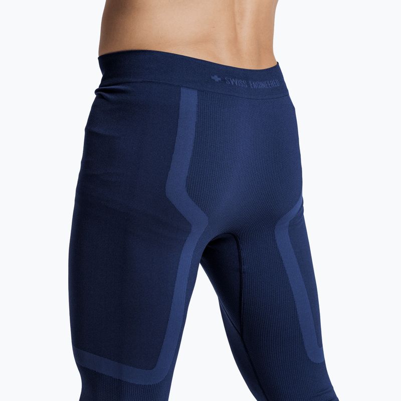Pantaloni scurți termoactivi pentru bărbați X-Bionic X-Ential Long marine 4
