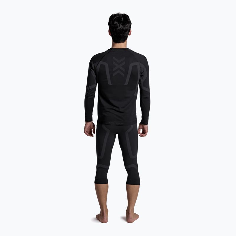 Colanți termoactivi pentru bărbați X-Bionic X-Ential 3/4 x black 4