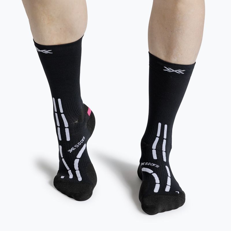 Șosete X-Socks Trail Anatomix Crew x black/x white 2