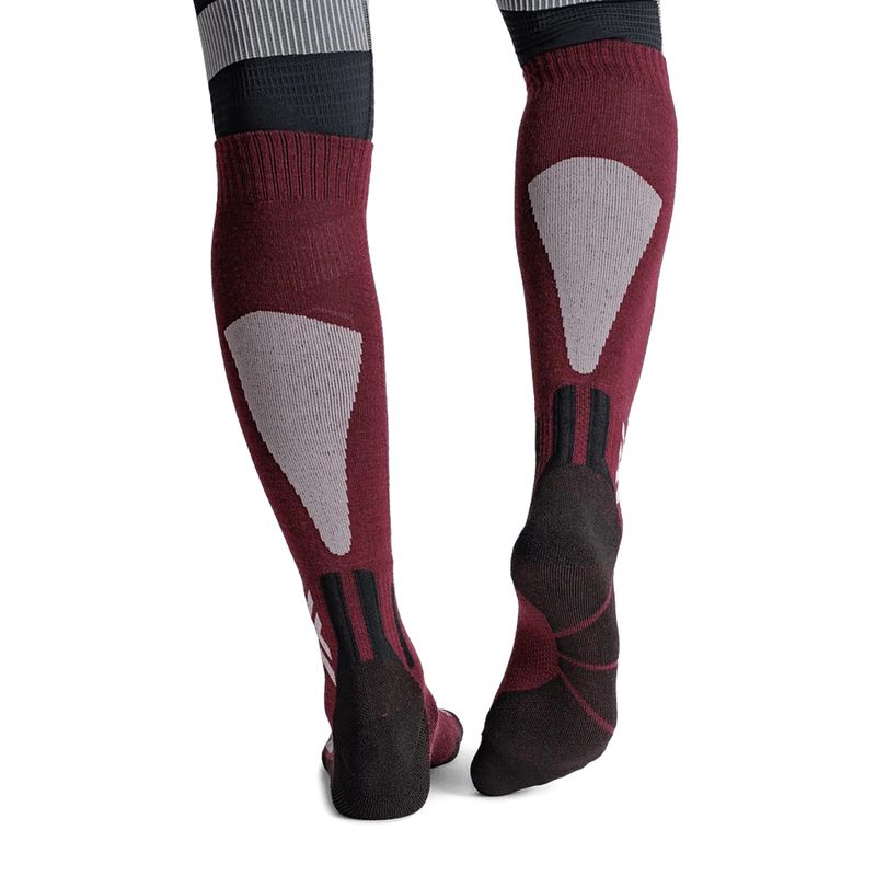 Șosete de schi X-Socks Ski Discover Merino Otc oxide red 3