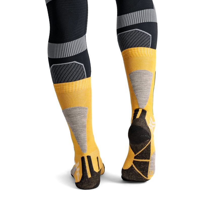 Șosete de schi pentru copii X-Socks Ski Discover Otc yellow 3