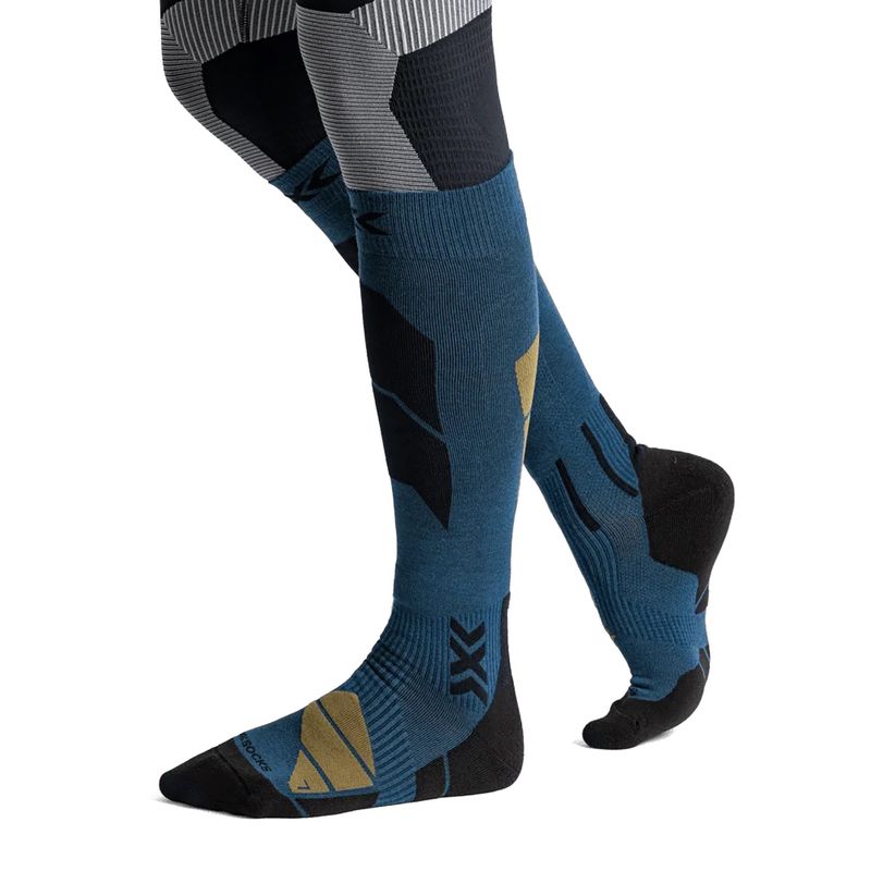 Șosete de schi X-Socks Ski Perform Merino Otc neo navy 4
